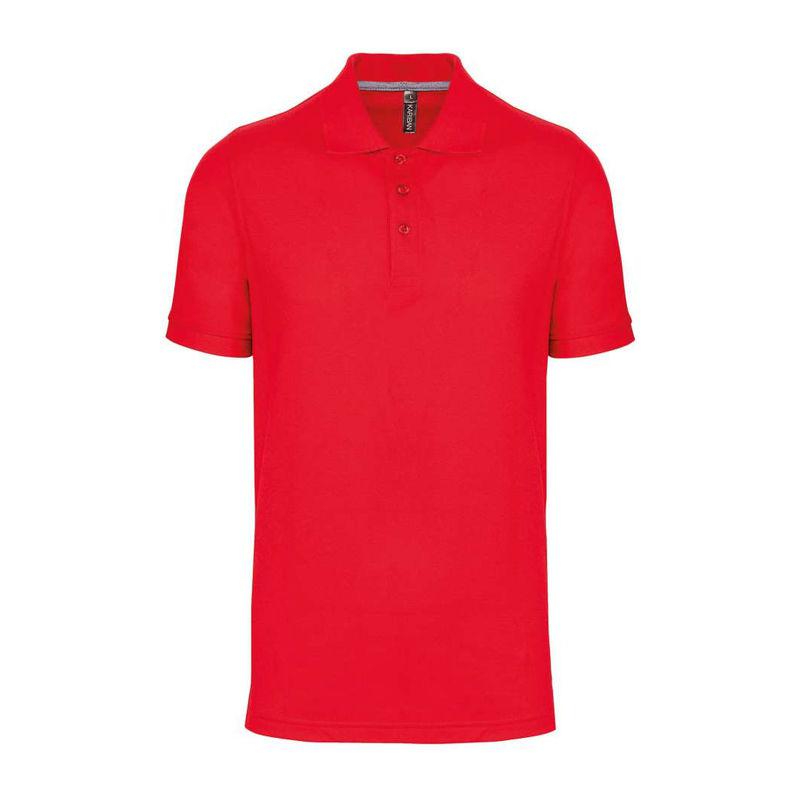 Tricou polo pentru bărbați, uz profesional Rosu