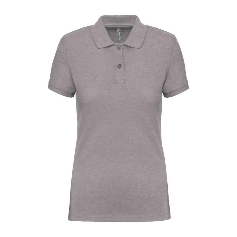 Tricou polo pentru femei, uz profesional Gri