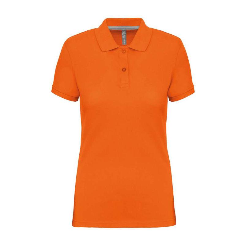 Tricou polo pentru femei, uz profesional Portocaliu