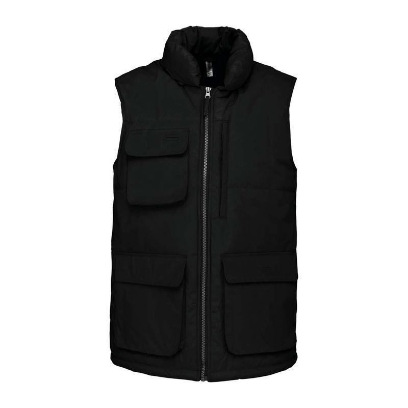 Vestă căptușită unisex Negru 5XL