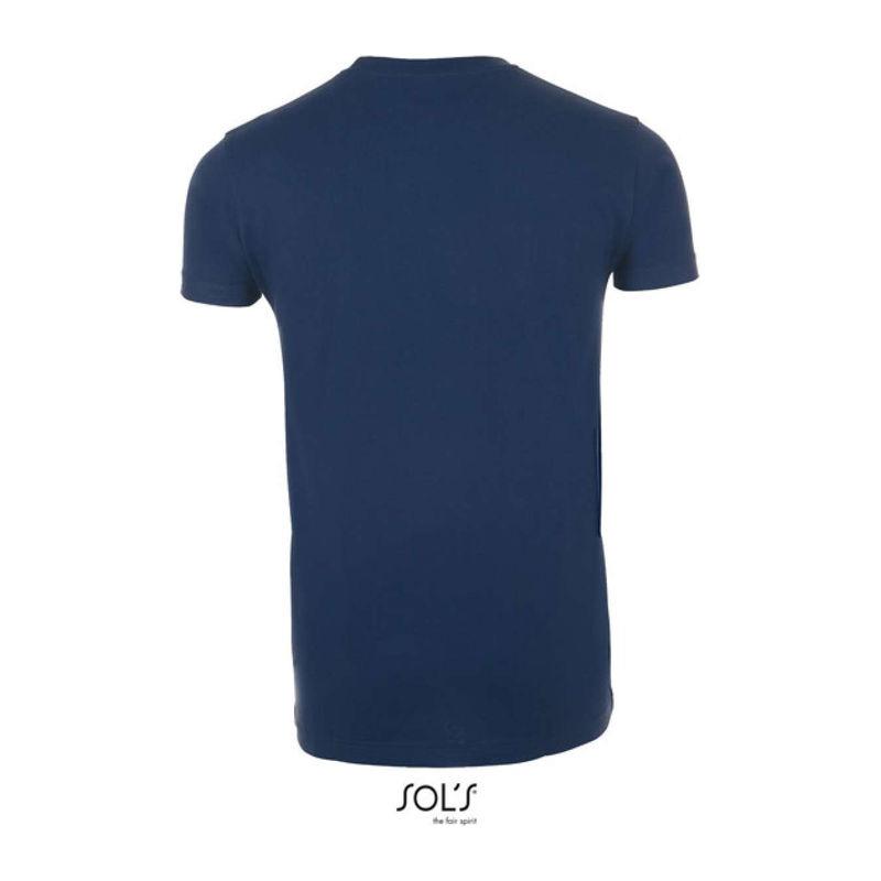 Tricou cu guler rotund, pentru bărbați, Sol's Imperial Fit Orion Navy Blue XL