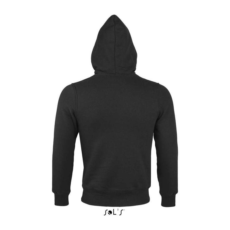 Jachetă unisex cu închidere cu fermoar și căptușeală Sol's Sherpa  Negru XL