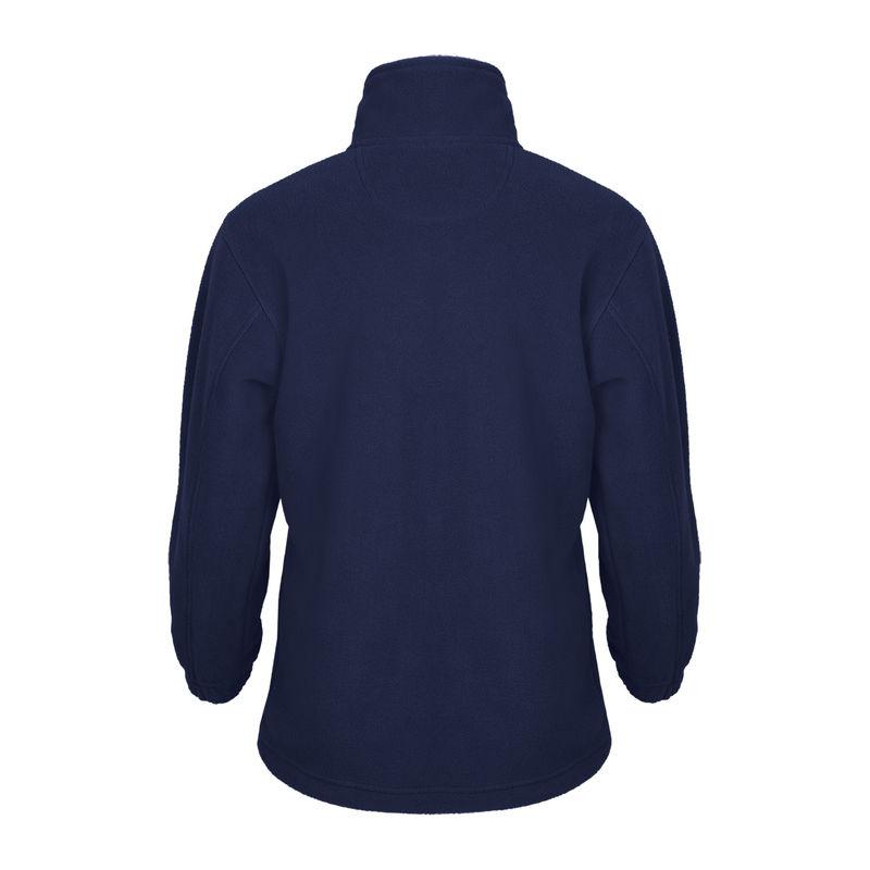 Jachetă fleece pentru copii, închidere cu fermoar Sol's North Navy Blue