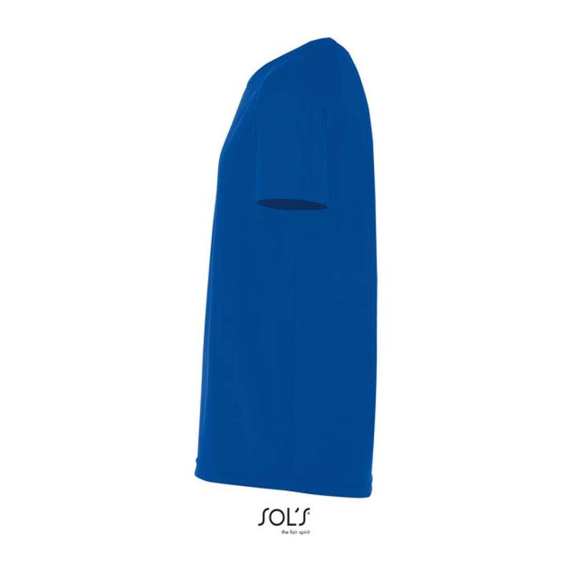 Tricou sport pentru copii, mâneci raglan, Sol's Sporty Albastru