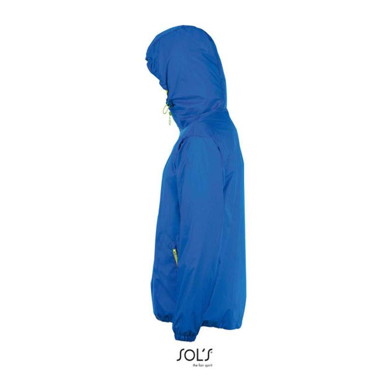 Geacă unisex antivânt Sol's Skate Albastru XS