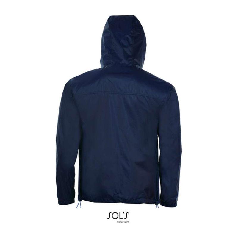 Geacă unisex antivânt Sol's Skate Navy/Royal Blue L