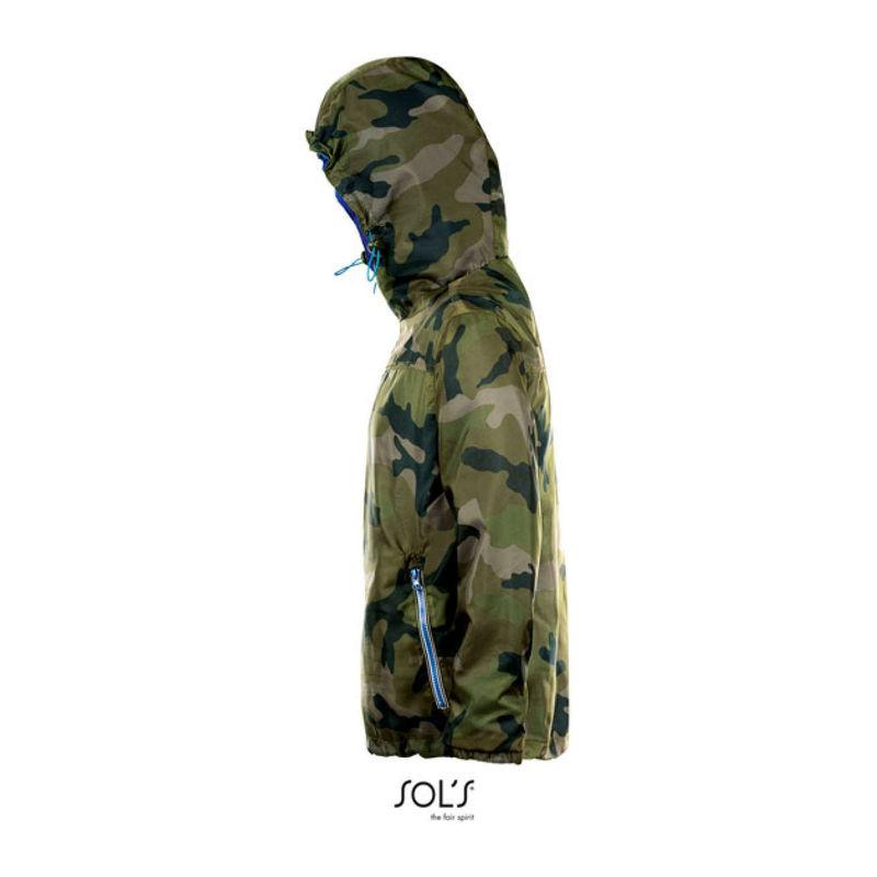 Geacă unisex antivânt Sol's Skate Neon Lime L