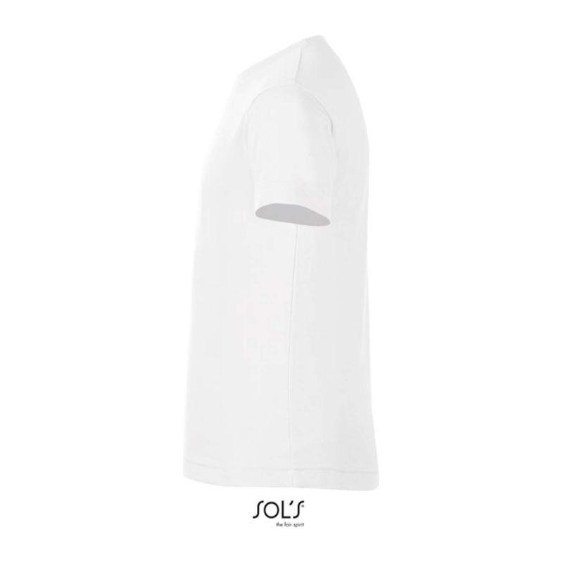 Tricou cu guler rotund pentru copii Sol's Regent Fit Alb