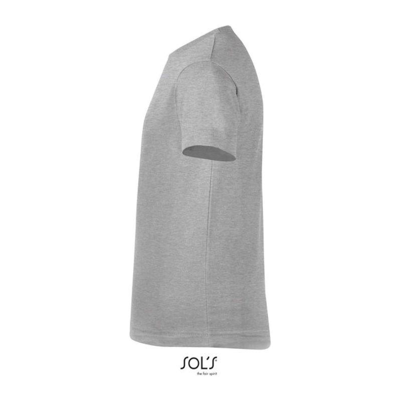 Tricou cu guler rotund pentru copii Sol's Regent Fit Grey Melange