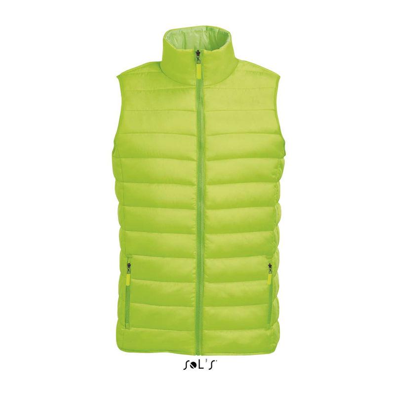 Vestă ușoară pentru bărbați Sol's Wave Neon Lime XXL