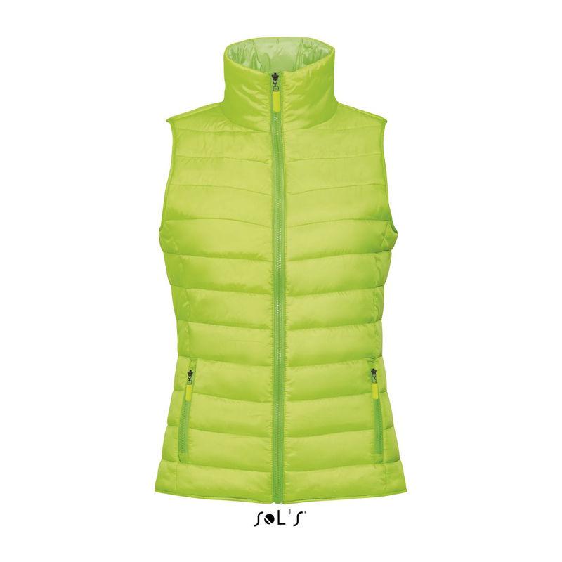 Vestă ușoară pentru femei Sol's Wave Neon Lime XL