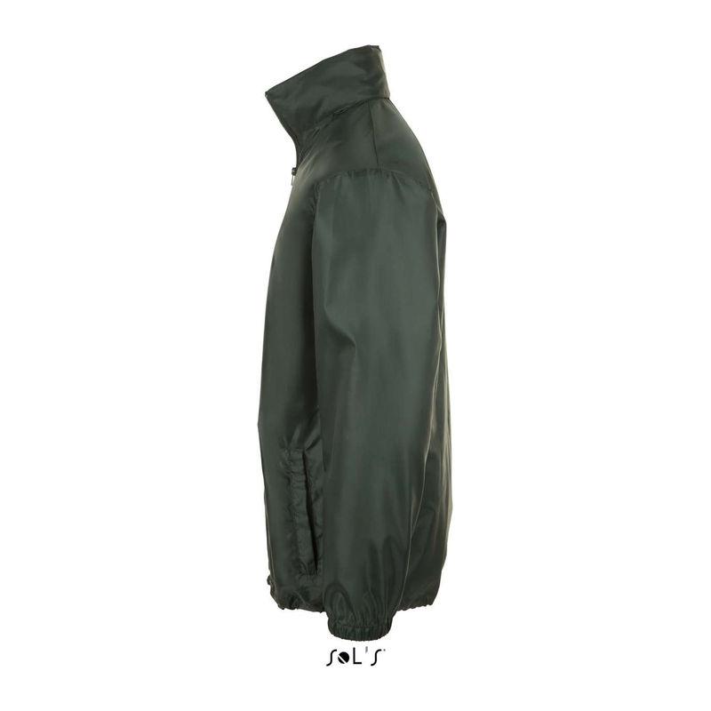 Geacă unisex pentru vânt și ploaie Sol's Shift Verde XL