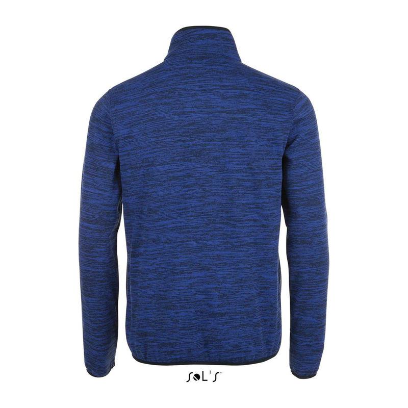 Geacă fleece tricotat Sol's Turbo Bugatti Blue/Navy Pro L