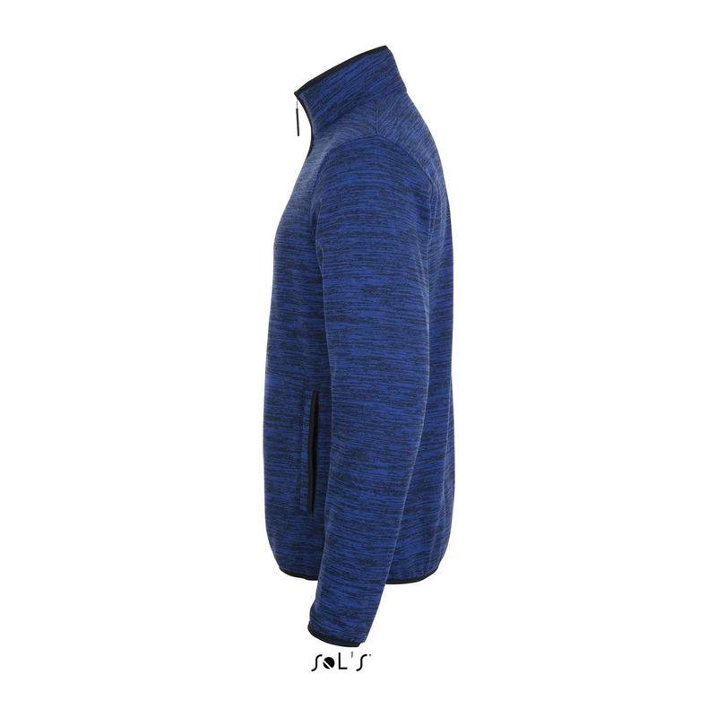 Geacă fleece tricotat Sol's Turbo Bugatti Blue/Navy Pro L