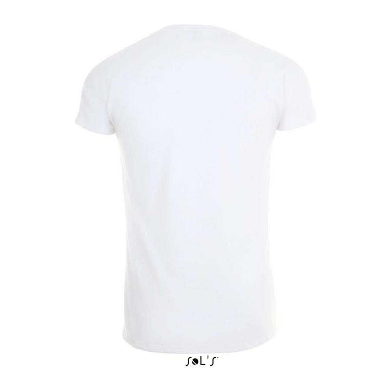 Tricou sublimare pentru bărbați Sol's Magma Alb L