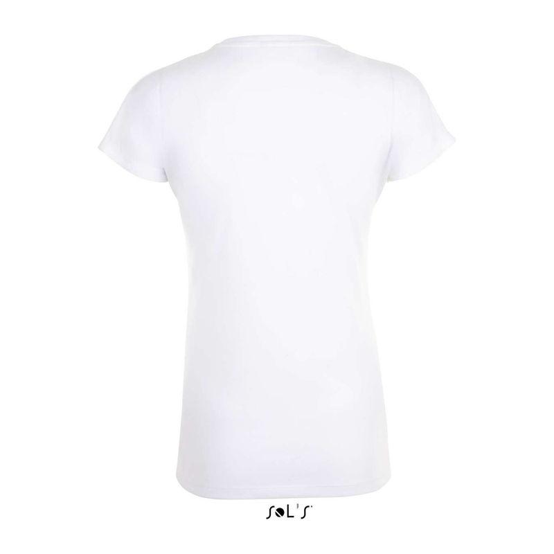 Tricou sublimare pentru femei Sol's Magma Alb XL