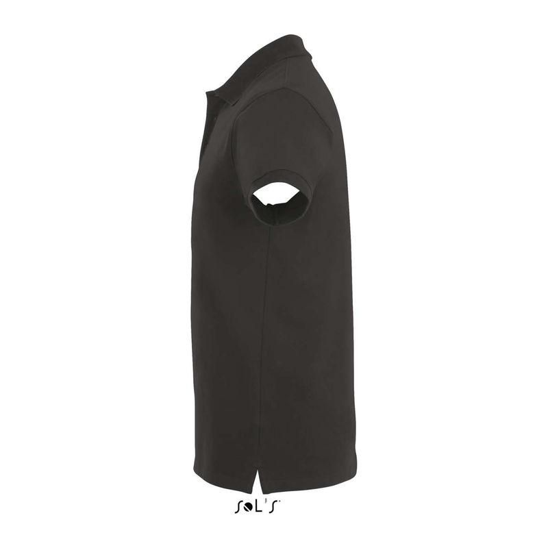 Tricou polo pentru bărbați Sol's Phoenix Charcoal Melange XL