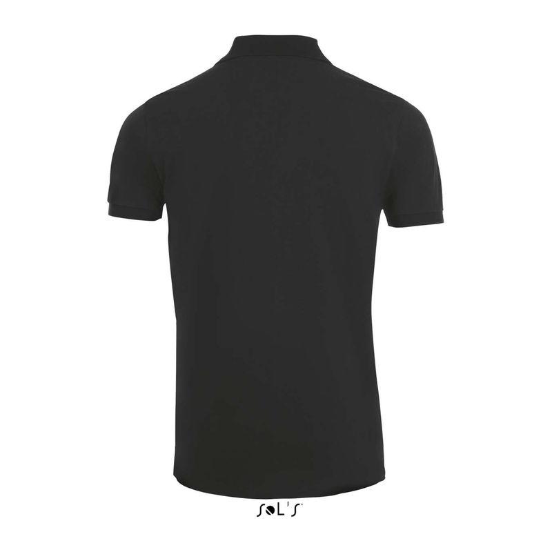 Tricou polo pentru bărbați Sol's Phoenix Negru XXL