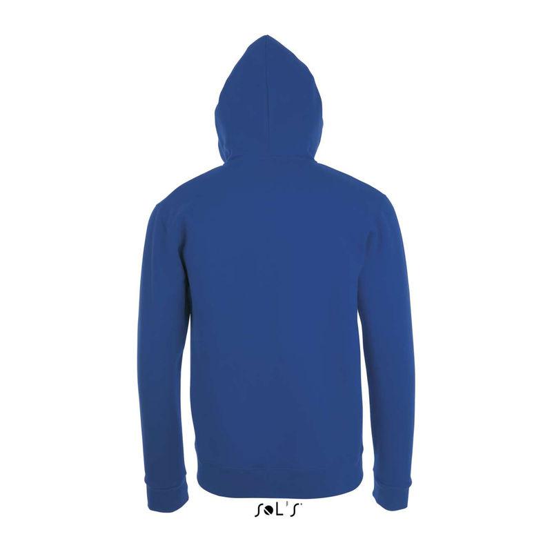 Hanorac cu fermoar unisex Sol's Stone Albastru S