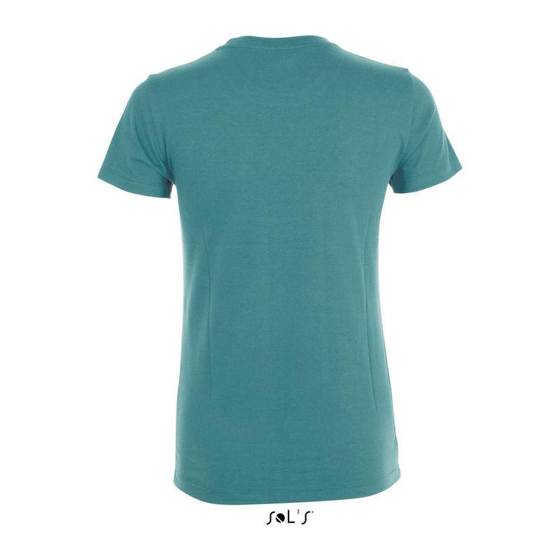 Tricou cu guler rotund, pentru femei, Sol's Regent Albastru S