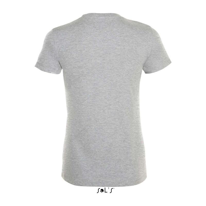 Tricou cu guler rotund, pentru femei, Sol's Regent Grey Melange M