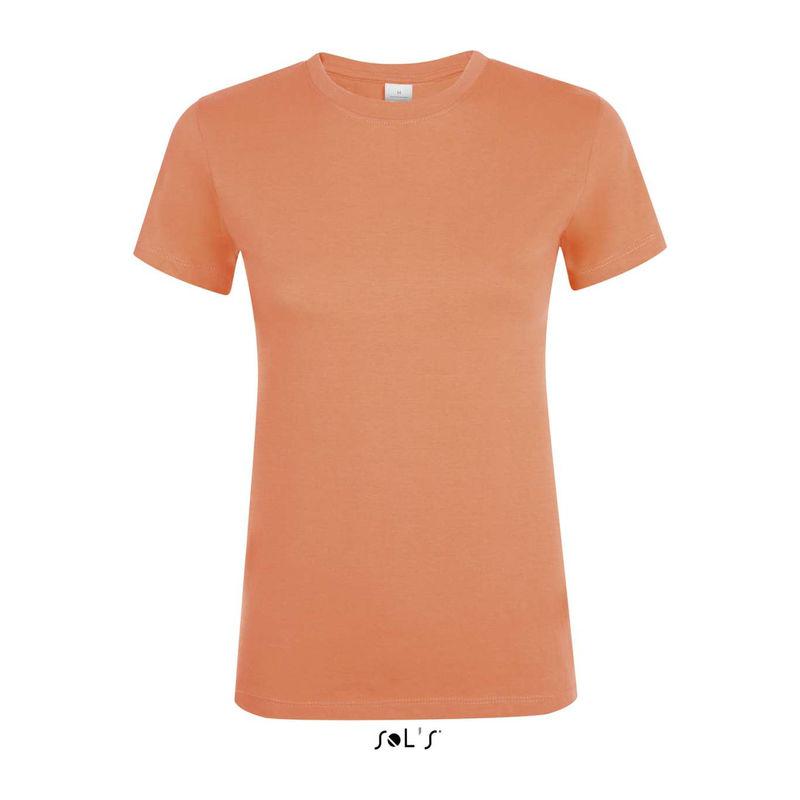 Tricou cu guler rotund, pentru femei, Sol's Regent Portocaliu XL
