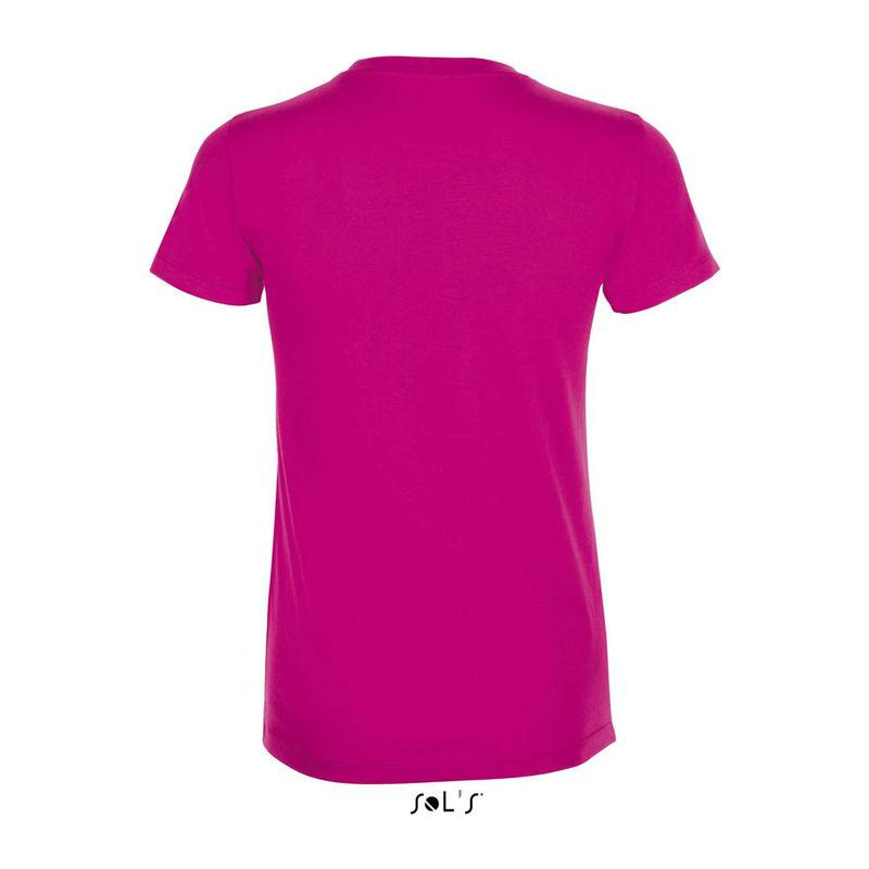 Tricou cu guler rotund, pentru femei, Sol's Regent Roz S