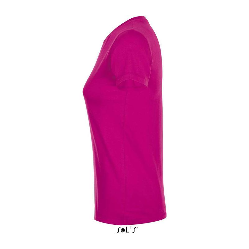 Tricou cu guler rotund, pentru femei, Sol's Regent Roz S
