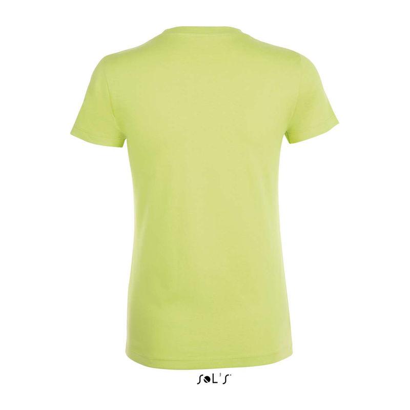 Tricou cu guler rotund, pentru femei, Sol's Regent Verde S