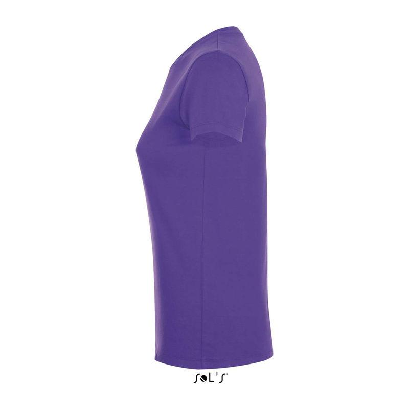 Tricou cu guler rotund, pentru femei, Sol's Regent Mov M