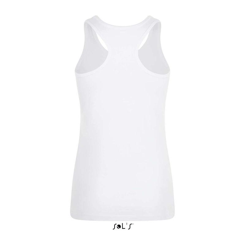 Maiou sport pentru femei Sol's Justin Alb M