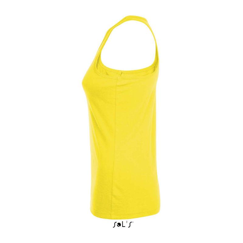 Maiou sport pentru femei Sol's Justin Galben XXL