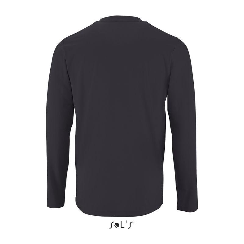 Tricou cu mânecă lungă pentru bărbați Sol's Imperial  Gri S