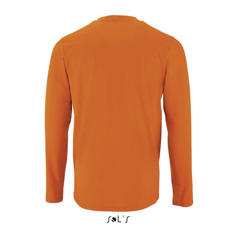 Tricou cu mânecă lungă pentru bărbați Sol's Imperial  Portocaliu XXL