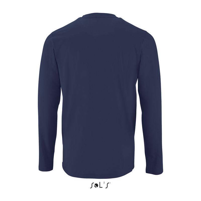 Tricou cu mânecă lungă pentru bărbați Sol's Imperial  Orion Navy Blue L
