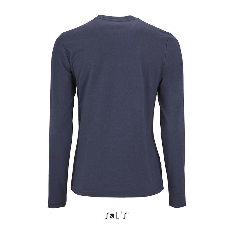 Tricou cu mânecă lungă pentru femei Sol's Imperial  Gri XL