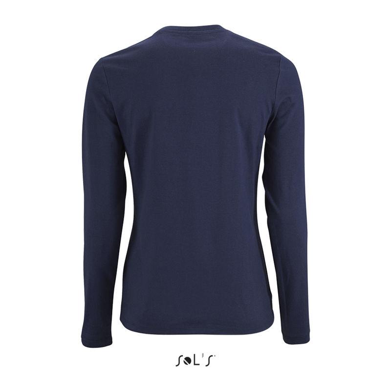 Tricou cu mânecă lungă pentru femei Sol's Imperial  Orion Navy Blue XL