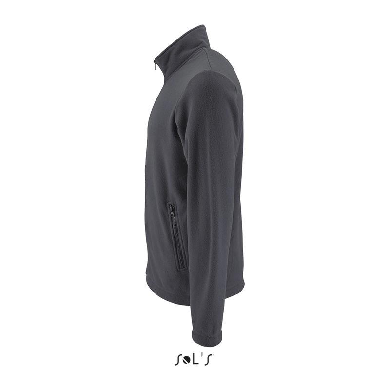 Jachetă fleece pentru bărbați Sol's Norman Gri 3XL