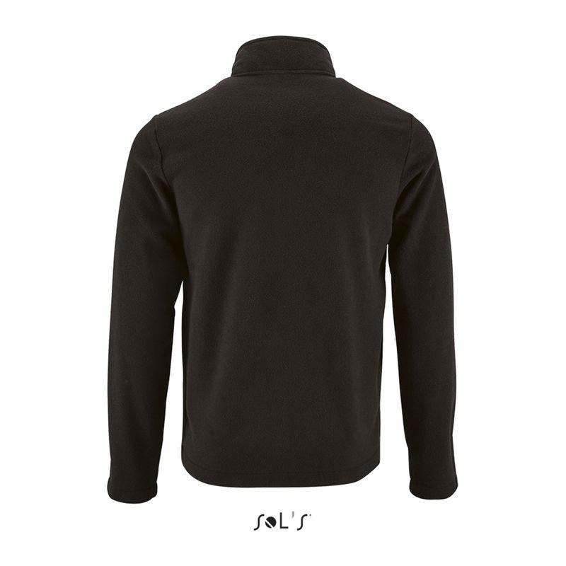 Jachetă fleece pentru bărbați Sol's Norman Negru XL