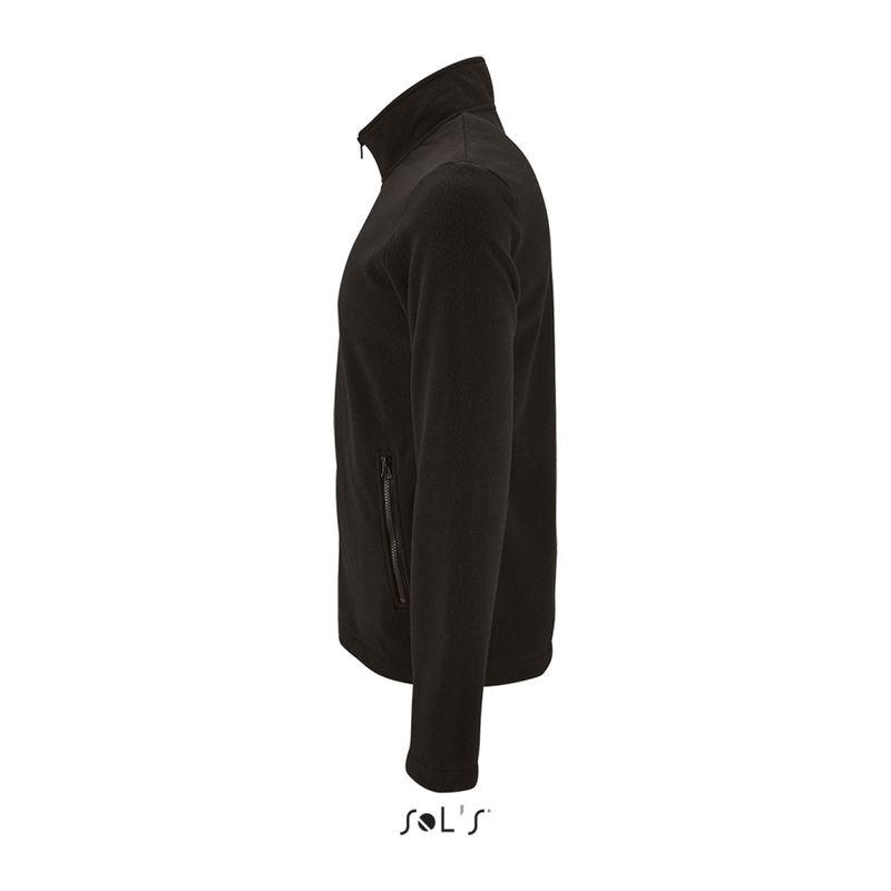 Jachetă fleece pentru bărbați Sol's Norman Negru XL