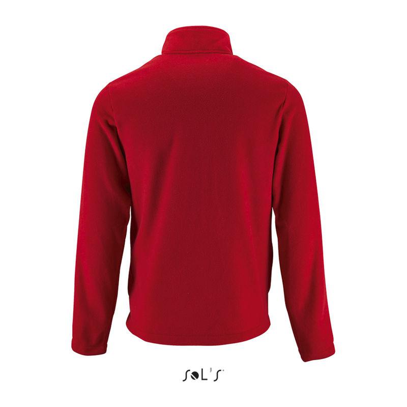 Jachetă fleece pentru bărbați Sol's Norman Rosu M