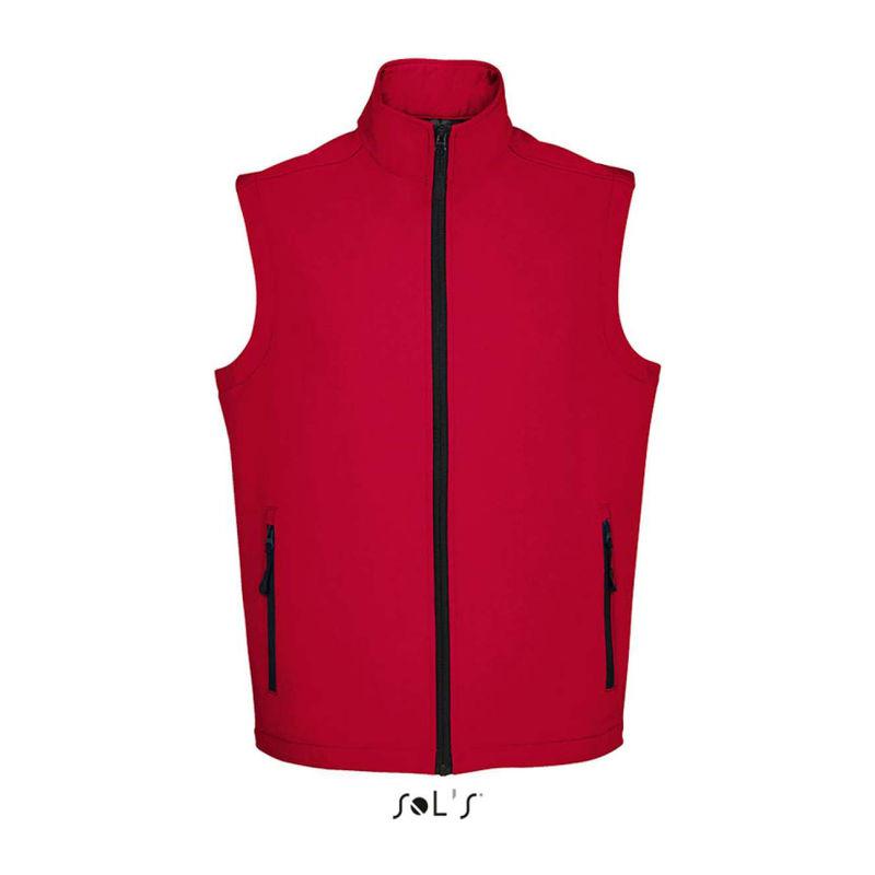 Vestă softshell pentru bărbați Sol's Race  Pepper Red