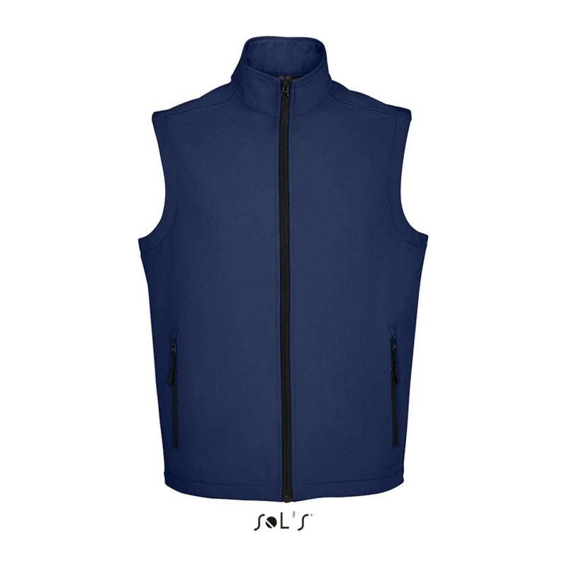 Vestă softshell pentru bărbați Sol's Race  Orion Navy Blue
