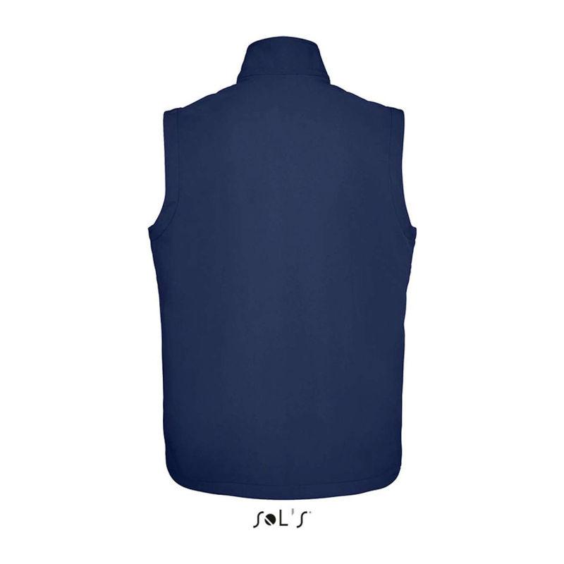Vestă softshell pentru bărbați Sol's Race  Orion Navy Blue L