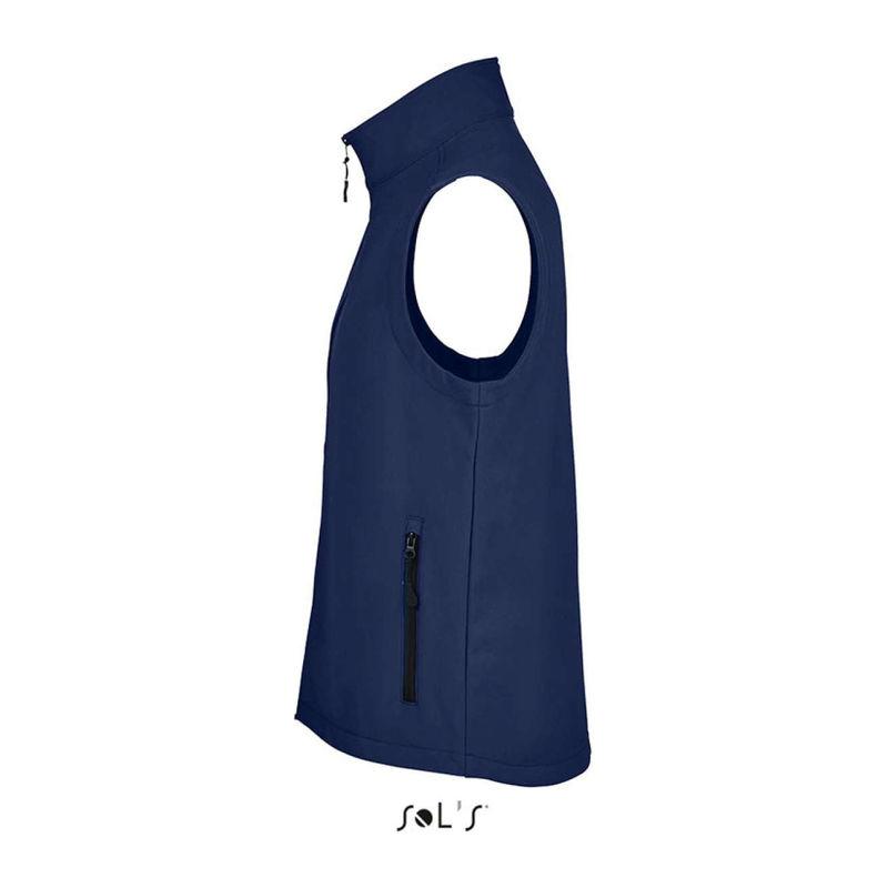 Vestă softshell pentru bărbați Sol's Race  Orion Navy Blue L