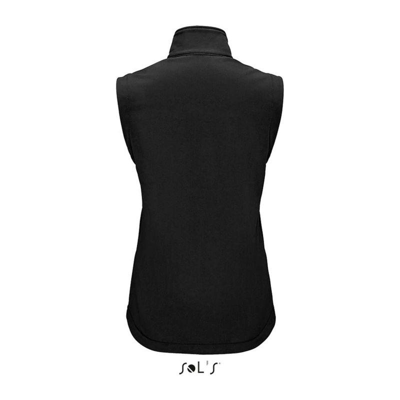 Vestă softshell pentru femei Sol's Race  Negru XL