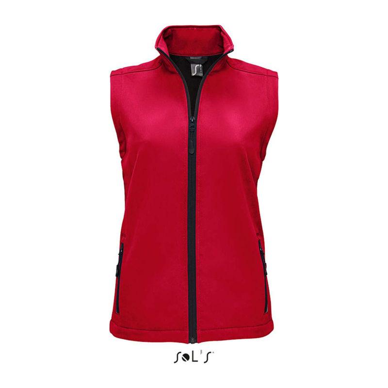Vestă softshell pentru femei Sol's Race  Pepper Red XL