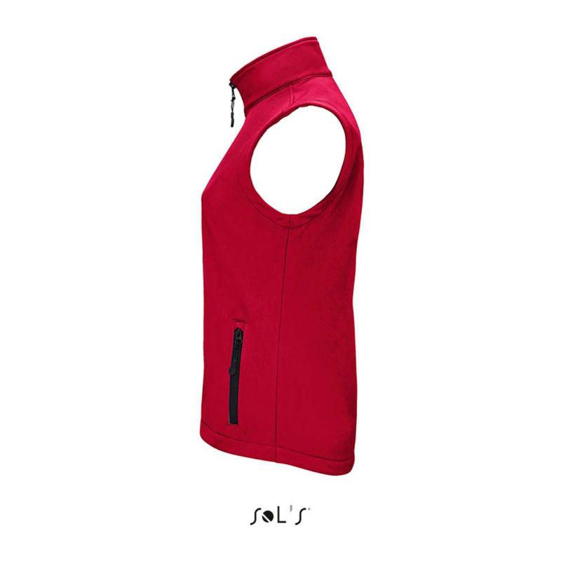 Vestă softshell pentru femei Sol's Race  Pepper Red XL