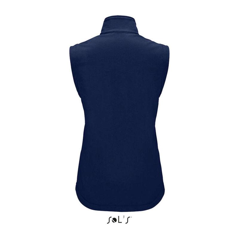 Vestă softshell pentru femei Sol's Race  Orion Navy Blue M