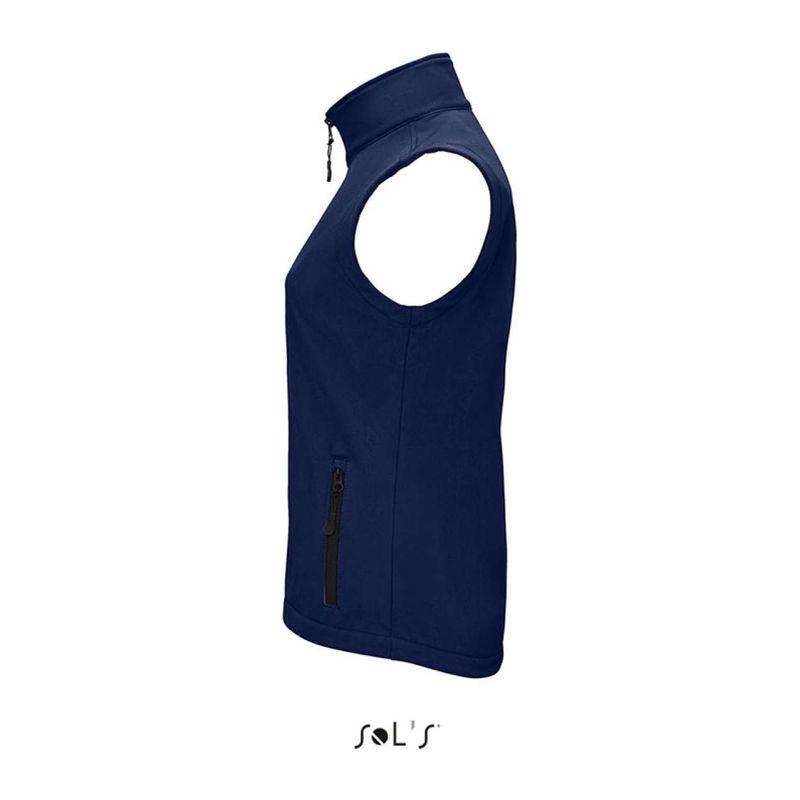 Vestă softshell pentru femei Sol's Race  Orion Navy Blue M